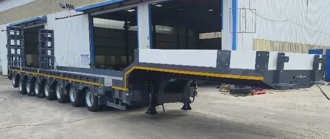 Nagy rakományszállító félpótkocsi