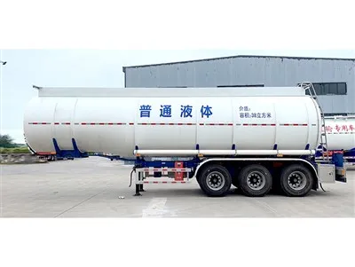 Folyékony élelmiszer-szállítás félpótkocsi